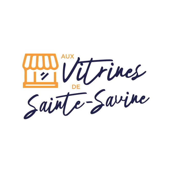 Création logo association de commercants Sainte-Savine